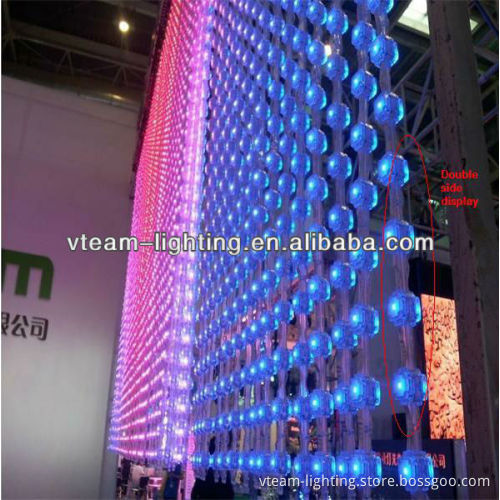 2013 newest Super slim led background led curtain